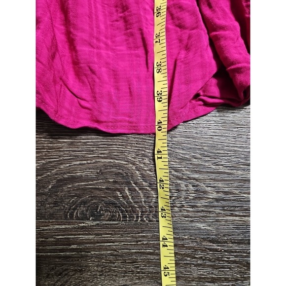 Knox Rose Plus Size 2X Short Sleeve A-line Dress In Magenta - Picture 9 of 11